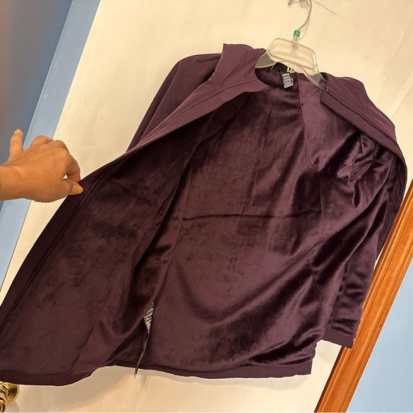 Women’s Kirkland Purple Coat, Size Medium - Picture 5 of 10